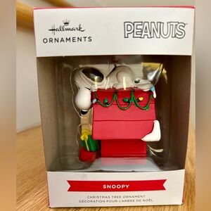 Snoopy Christmas Ornament- New in Box